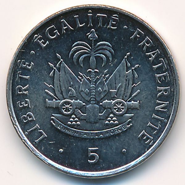 Гаити, 5 сентим (1997 г.)