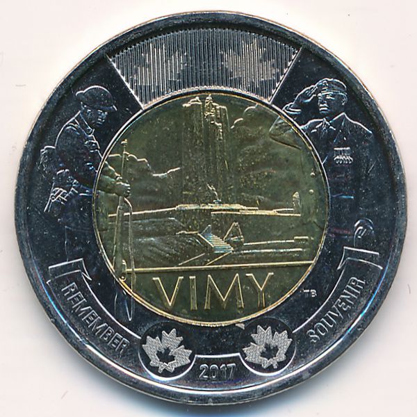 Канада, 2 доллара (2017 г.)
