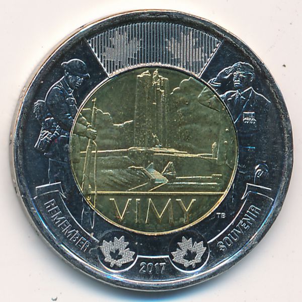 Канада, 2 доллара (2017 г.)