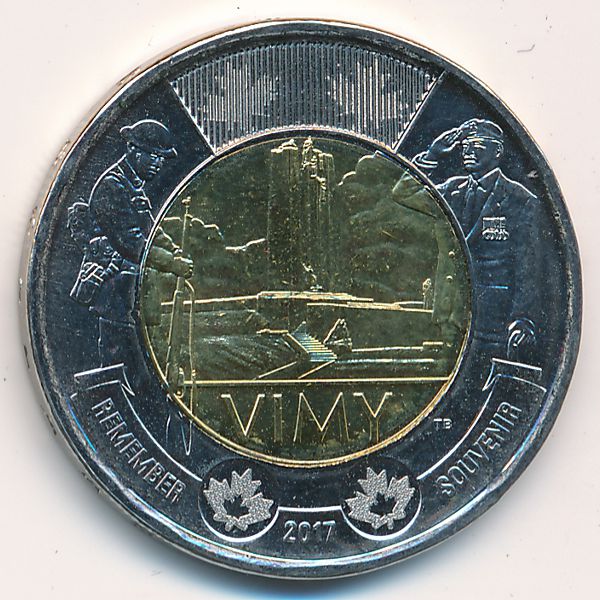 Канада, 2 доллара (2017 г.)