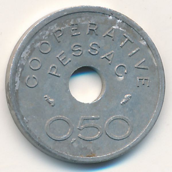 Пессак., 0,50 франка (1975 г.)