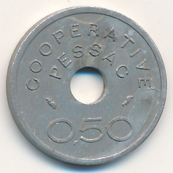 Пессак., 0,50 франка (1975 г.)