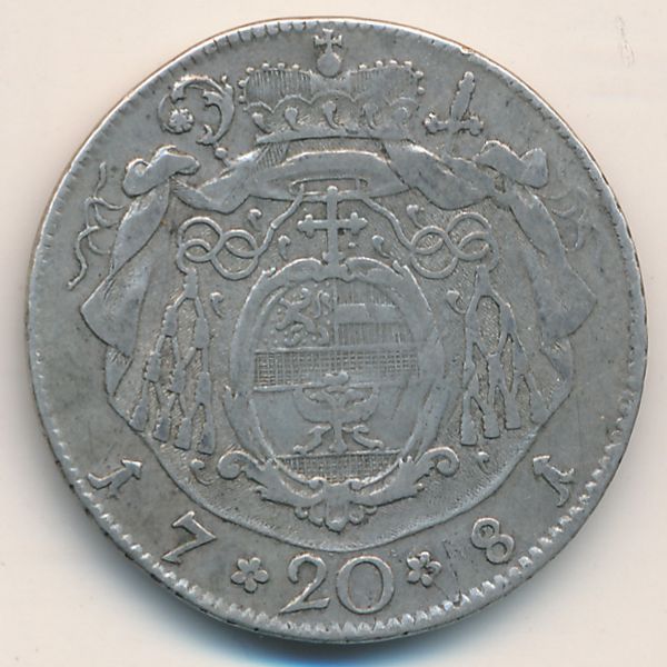 Зальцбург, 20 крейцеров (1781 г.)