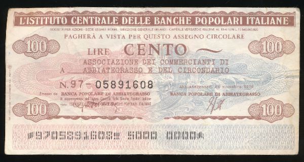 Италия, 100 лир (1976 г.)