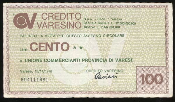 Италия, 100 лир (1976 г.)