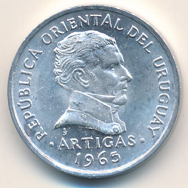 Уругвай, 20 сентесимо (1965 г.)
