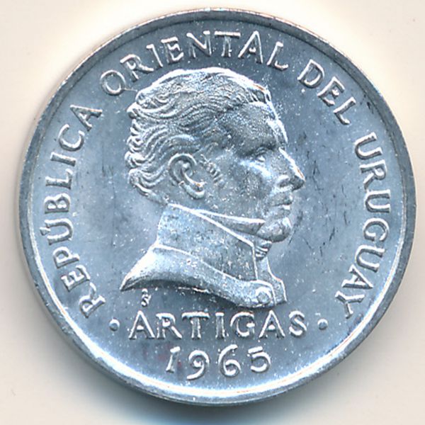 Уругвай, 20 сентесимо (1965 г.)