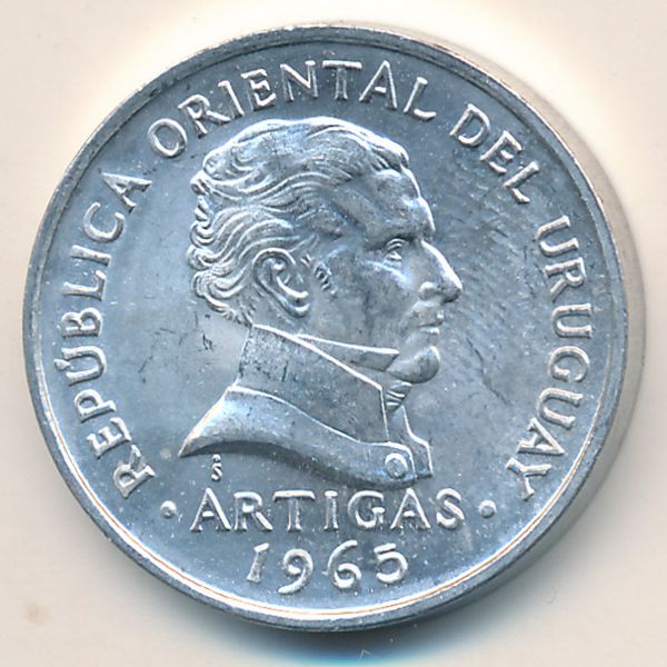 Уругвай, 50 сентесимо (1965 г.)