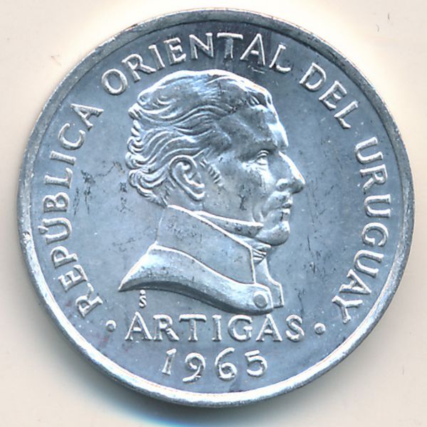 Уругвай, 50 сентесимо (1965 г.)