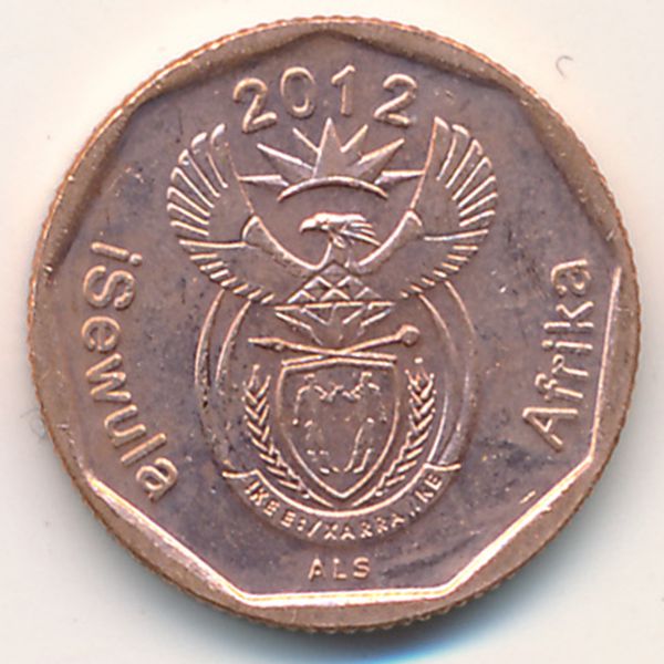 ЮАР, 10 центов (2012 г.)