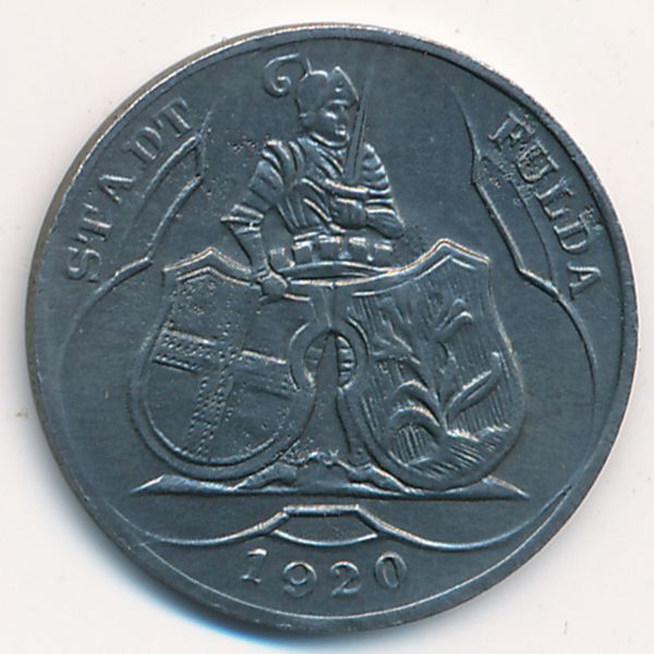 Фульда., 10 пфеннигов (1920 г.)