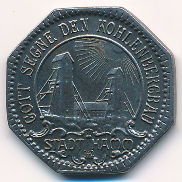 Хамм., 10 пфеннигов (1919 г.)