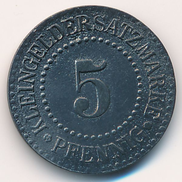 Люнебург., 5 пфеннигов