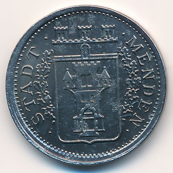 Менден., 50 пфеннигов (1917 г.)
