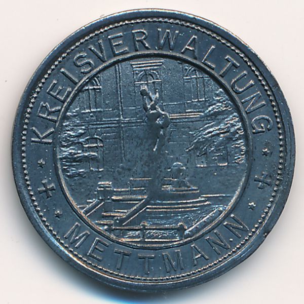 Меттманн., 50 пфеннигов (1917 г.)