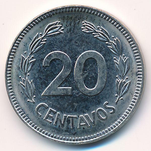 Эквадор, 20 сентаво (1980 г.)