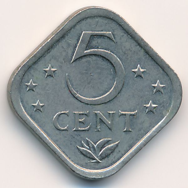 Антильские острова, 5 центов (1979 г.)