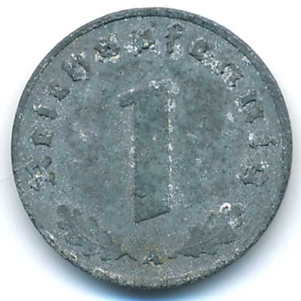 Третий Рейх, 1 рейхспфенниг (1942 г.)