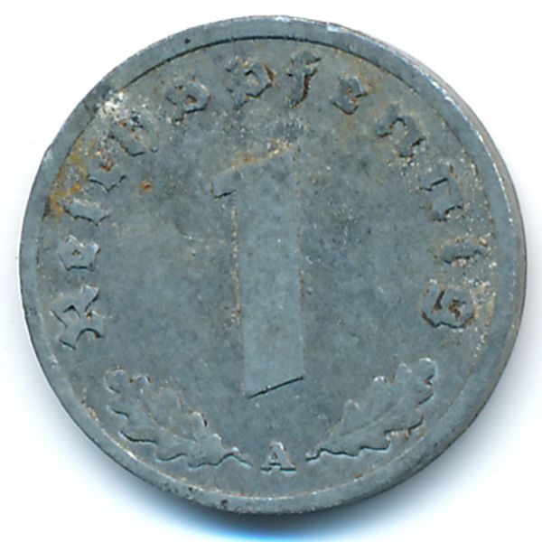 Третий Рейх, 1 рейхспфенниг (1943 г.)