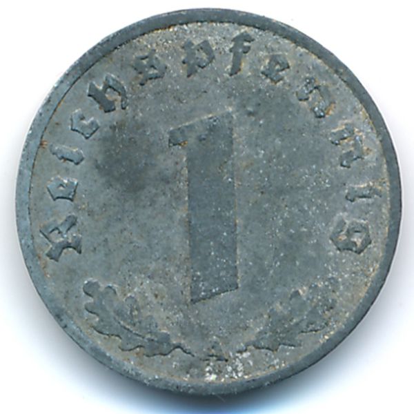 Третий Рейх, 1 рейхспфенниг (1943 г.)