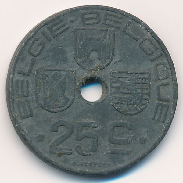 Бельгия, 25 сентим (1946 г.)