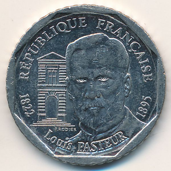 Франция, 2 франка (1995 г.)