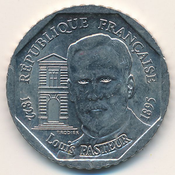 Франция, 2 франка (1995 г.)
