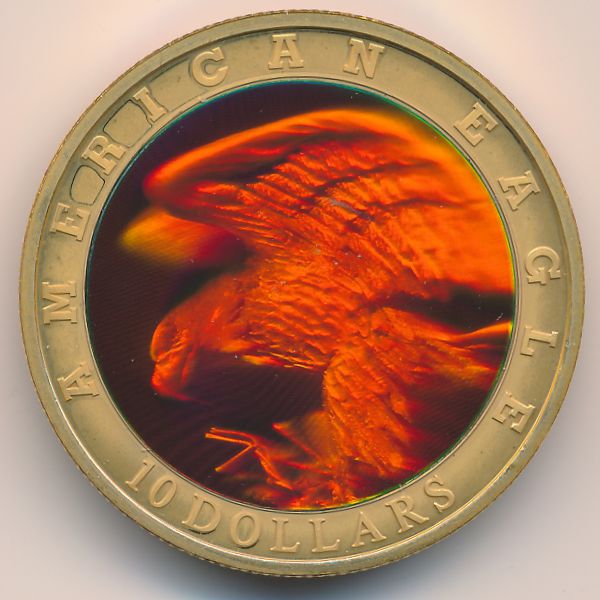 Либерия, 10 долларов (2001 г.)