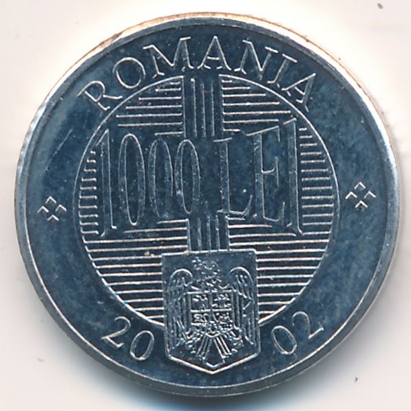 Румыния, 1000 леев (2002 г.)