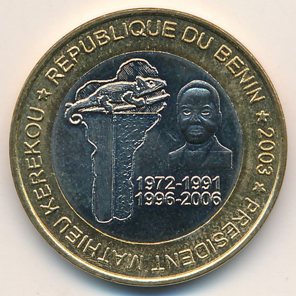 Бенин., 6000 франков КФА (2003 г.)