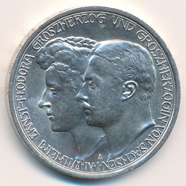 Саксен-Веймар-Эйзенах, 3 марки (1910 г.)