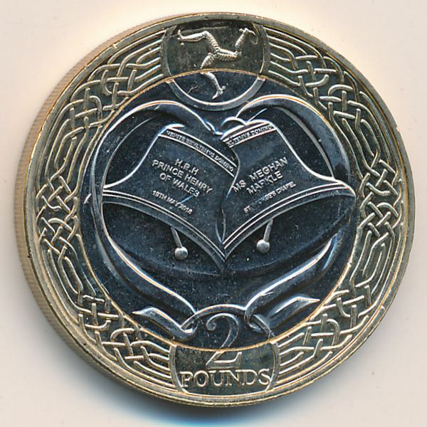 Остров Мэн, 2 фунта (2018 г.)