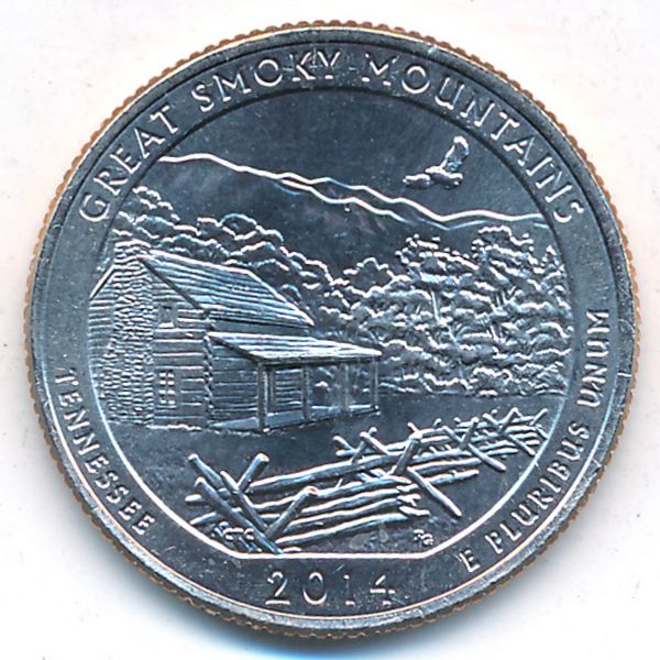 США, 1/4 доллара (2014 г.)