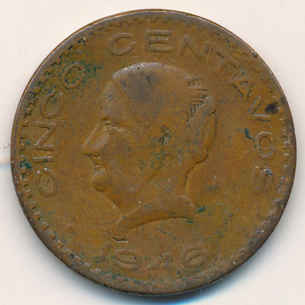 Мексика, 5 сентаво (1946 г.)