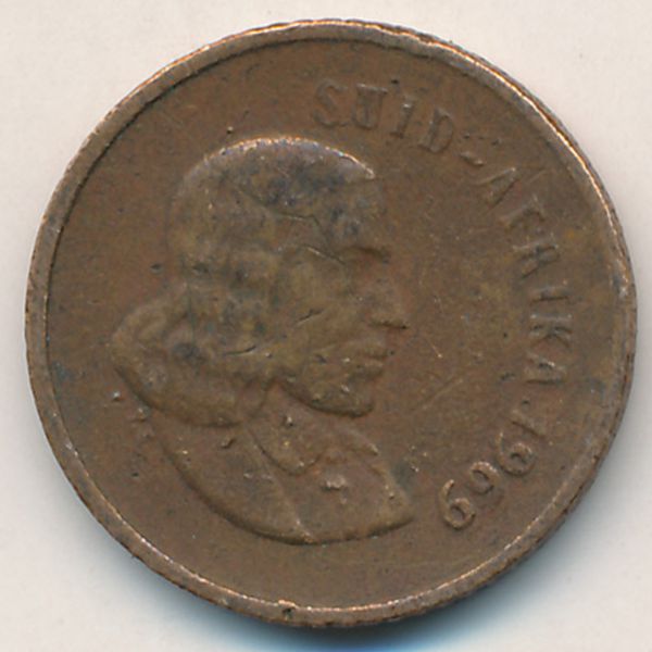 ЮАР, 1 цент (1969 г.)