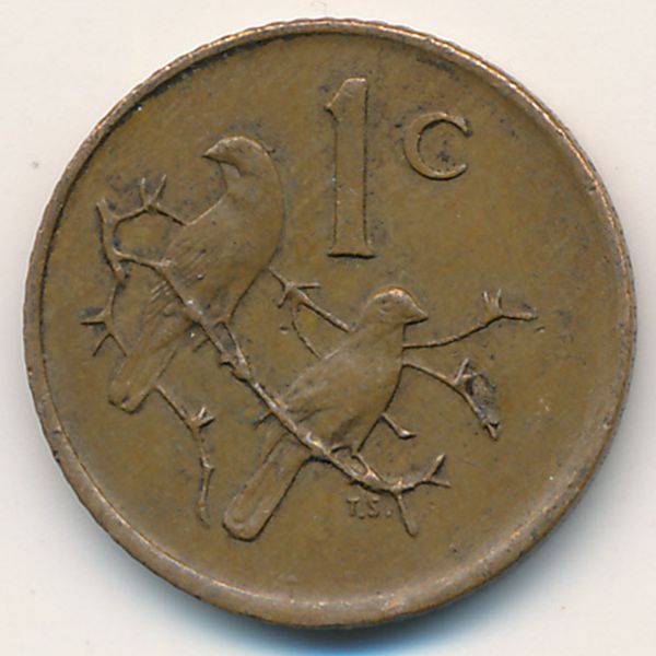 ЮАР, 1 цент (1984 г.)