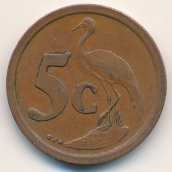 ЮАР, 5 центов (1993 г.)