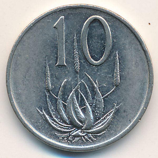ЮАР, 10 центов (1974 г.)