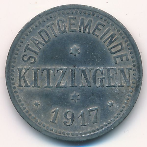 Китцинген., 10 пфеннигов (1917 г.)