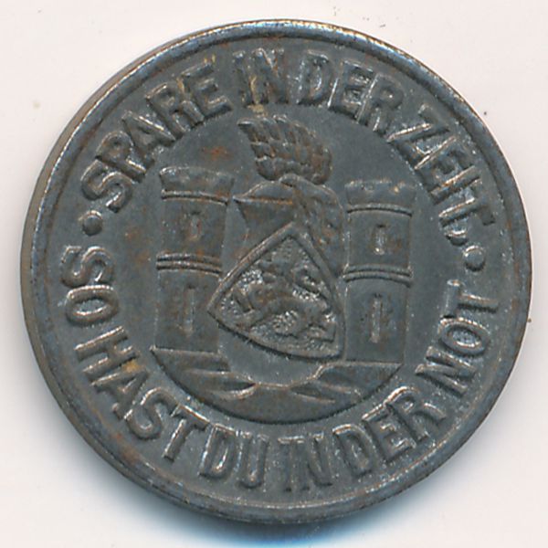 Шпремберг., 10 пфеннигов (1920 г.)