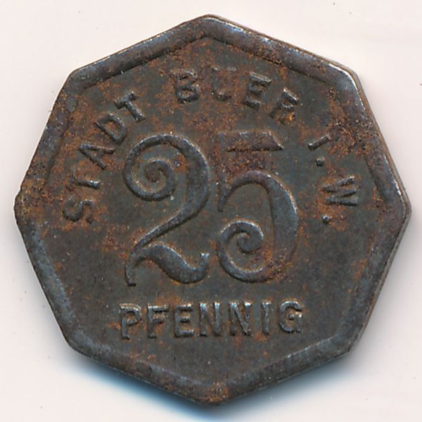 Буер., 25 пфеннигов