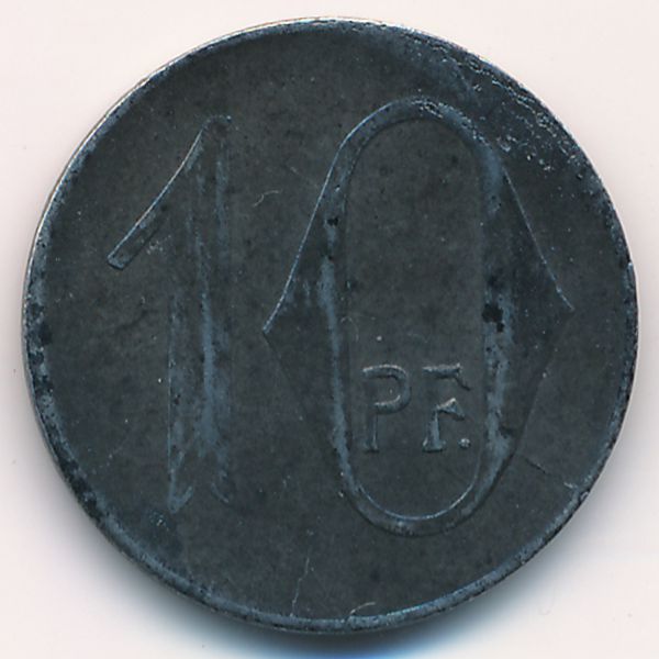 Мурхардт., 10 пфеннигов (1918 г.)
