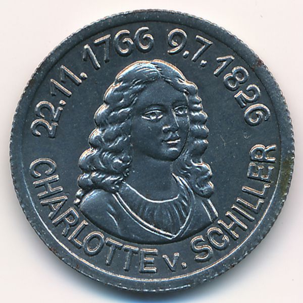 Рудольштадт., 1/2 марки (1920 г.)