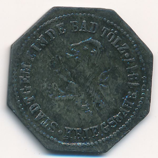 Тёльц., 10 пфеннигов