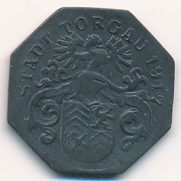 Торгау., 5 пфеннигов (1917 г.)