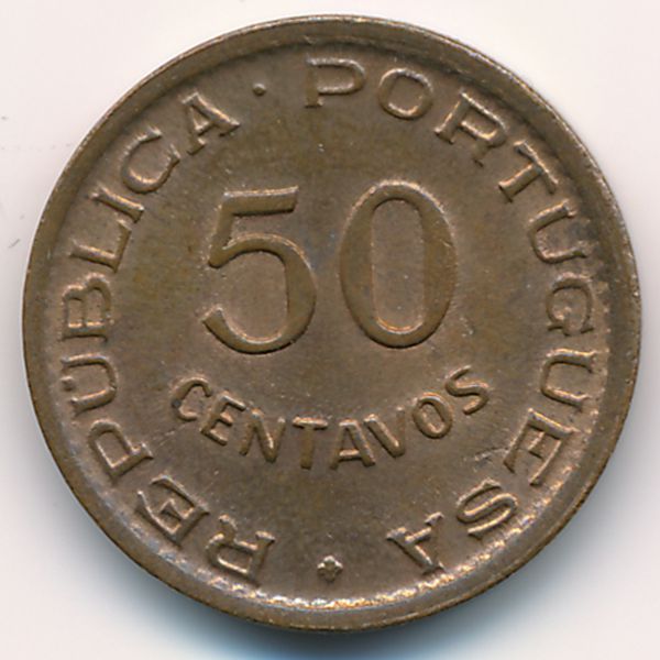 Ангола, 50 сентаво (1954 г.)