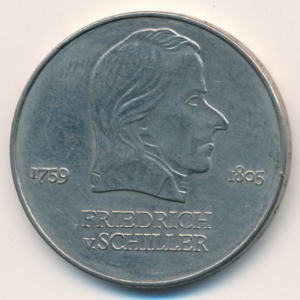 ГДР, 20 марок (1972 г.)