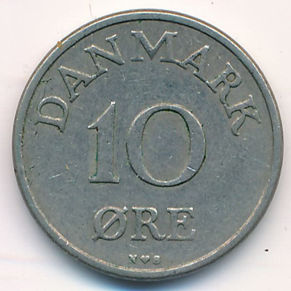 Дания, 10 эре (1955 г.)