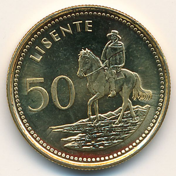 Лесото, 50 лисенте (1998 г.)