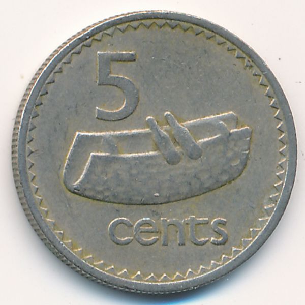Фиджи, 5 центов (1980 г.)